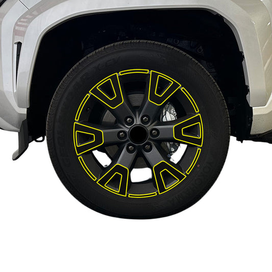 Fits Toyota 4Runner 2025-2026 Vinyl Chrome Delete Grille Blackout Decal Stickers Overlay Film - Bogar Tech Designs