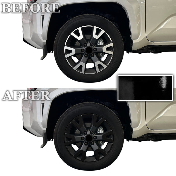 Toyota 4Runner 2025-2026 Blackout Chrome Delete Kit – Precut Gloss Black Vinyl Overlays
