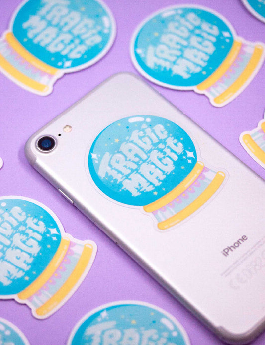 Tragic Magic clear STICKER