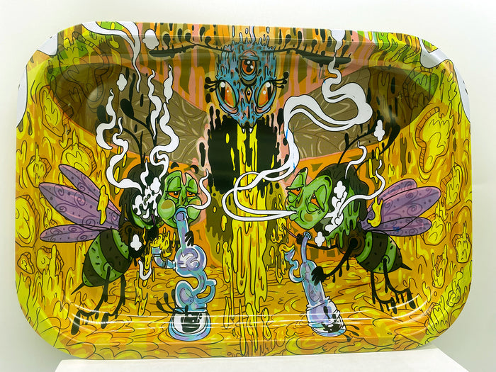 TRIPPY METAL ROLLING TRAYS