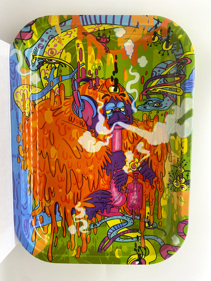 TRIPPY METAL ROLLING TRAYS