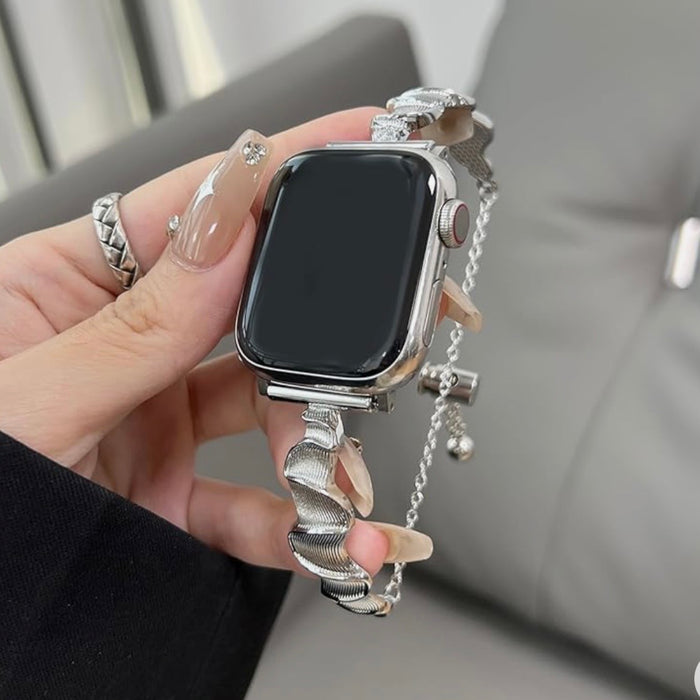 Twisted Muse Steel Bracelet Band For Apple Watch Two Colors Available