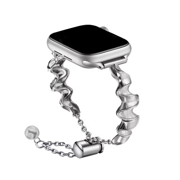 Twisted Muse Steel Bracelet Band For Apple Watch Two Colors Available