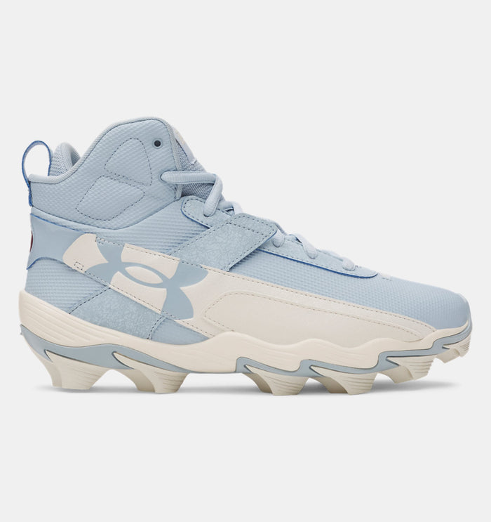 Under Men's Armour Harper 10 RM Baseball Cleats Footwear Under Armour Blue Calm/Stone-453 6.5