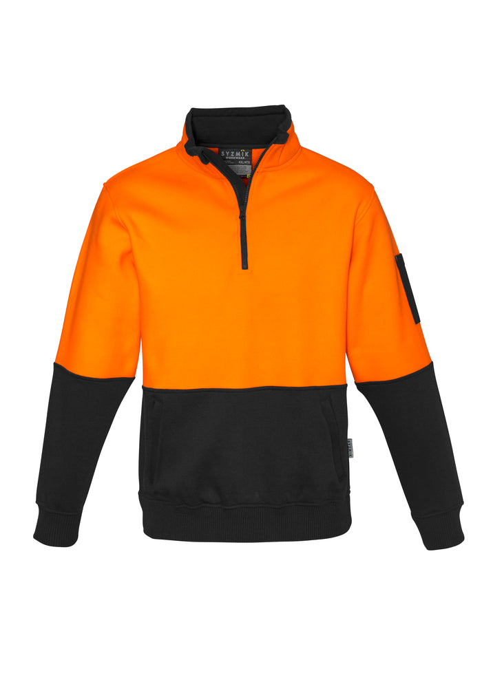 Unisex Hi Vis 1/2 Zip Pullover | ZT476