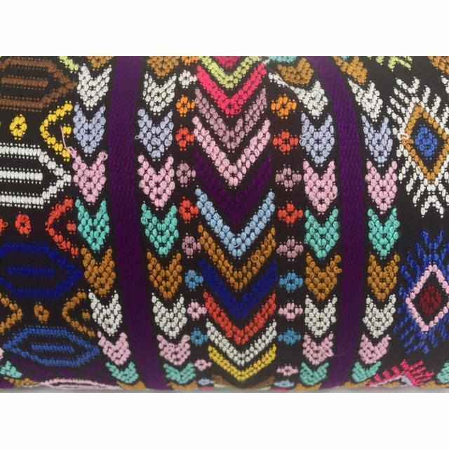 Up-cycled Pueblo Lumbar Pillow Huipil One-of-a-Kind Cover - Guatemala