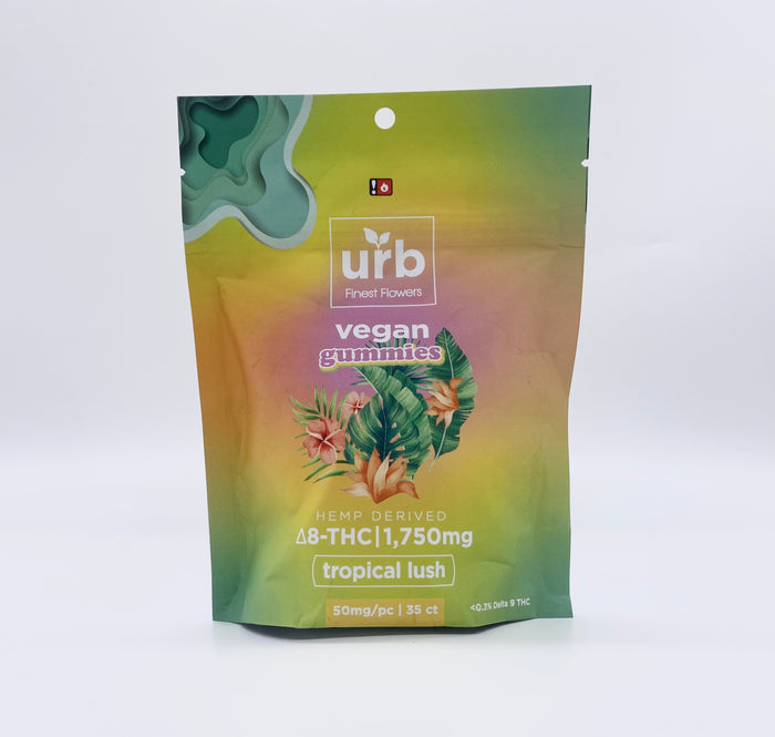 Urb Vegan Delta 8 THC Gummies 1,750mg
