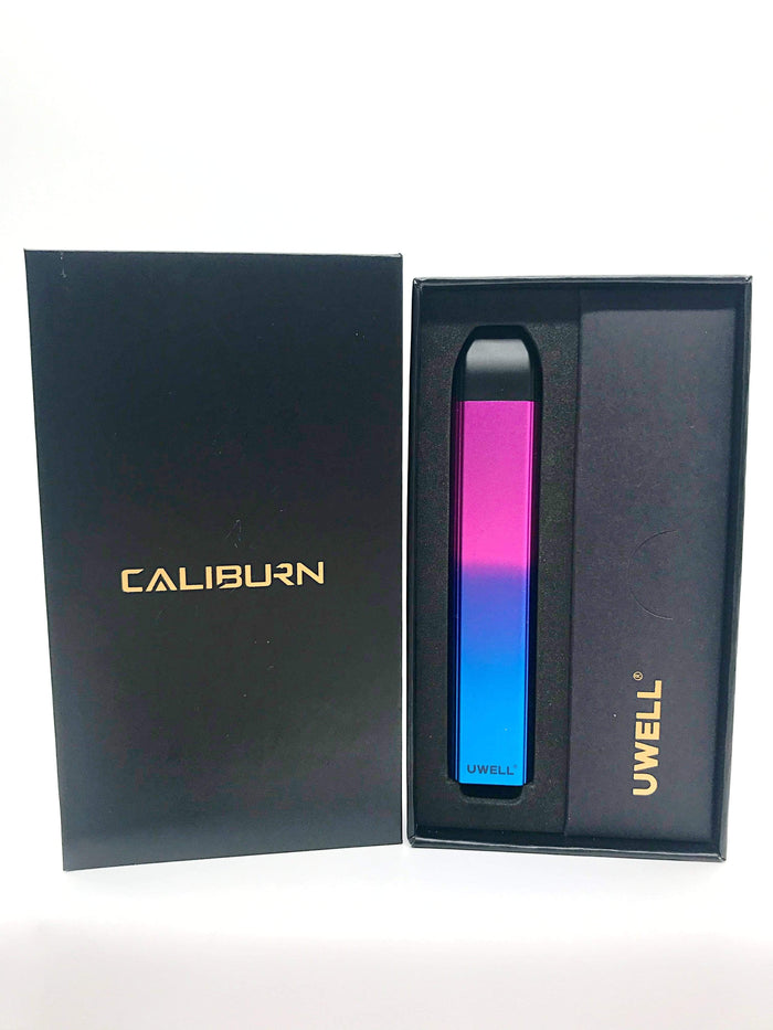 Smoke Station Vape Iris Purple Uwell Caliburn Salt Nicotine Kit