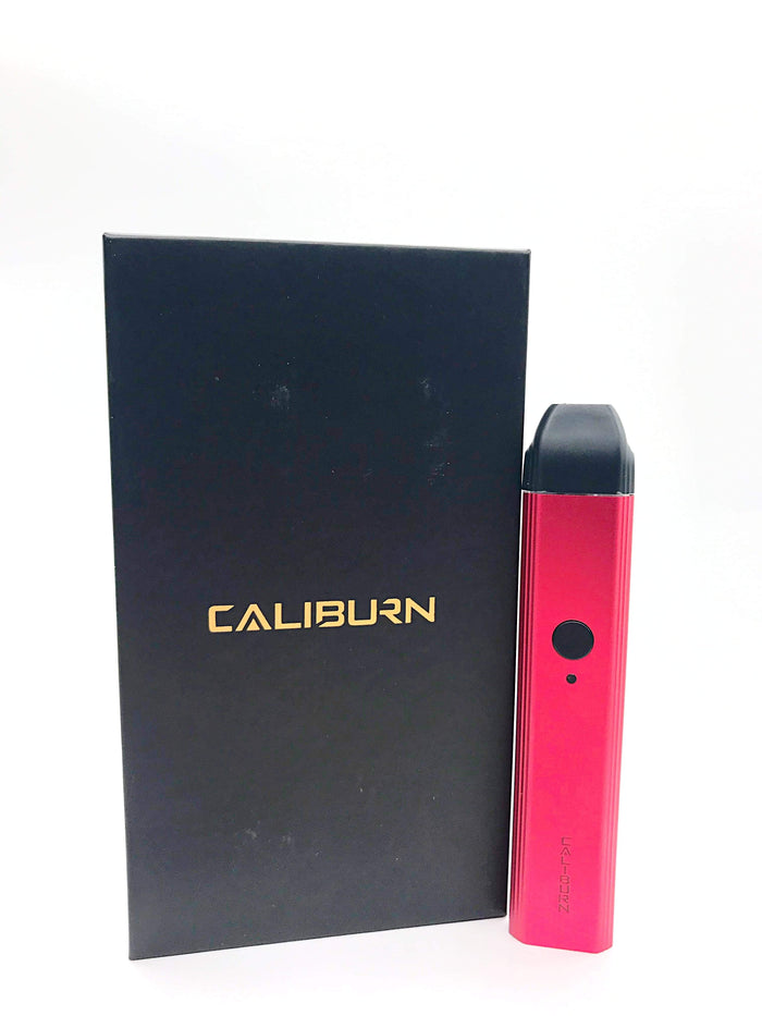 Smoke Station Vape Fire Red Uwell Caliburn Salt Nicotine Kit