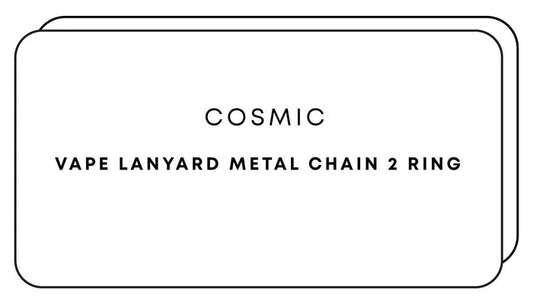 Vape Lanyard Metal Chain 2 Ring | One Colour-Image 1