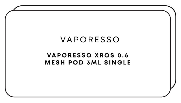 Vaporesso XROS 06 Mesh Pod 3mL Single | One Colour-Image 1