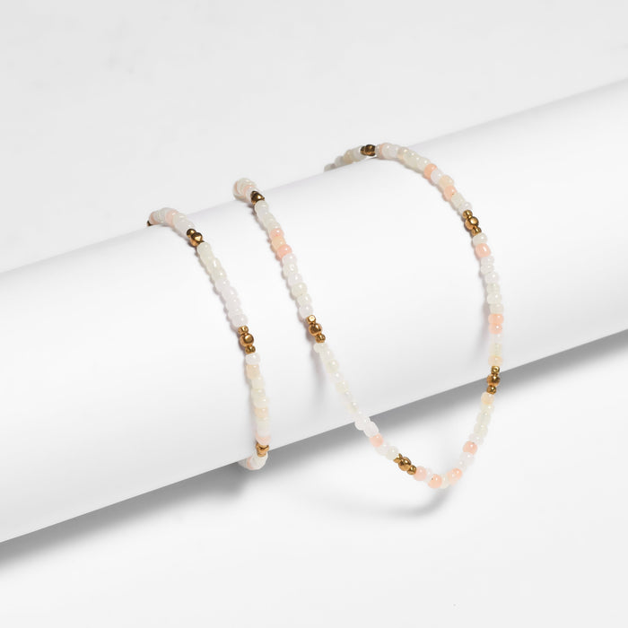 Veranda Beaded Choker and Bracelet Set - Thailand