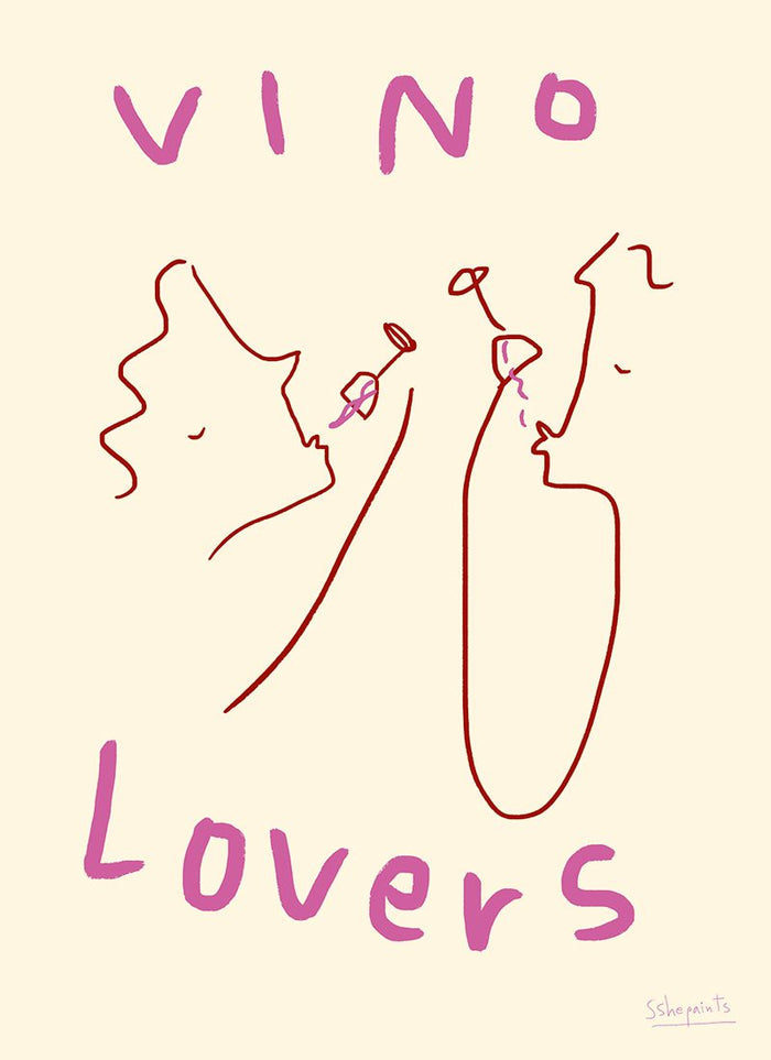 Vino Lovers by Ruby Hughes