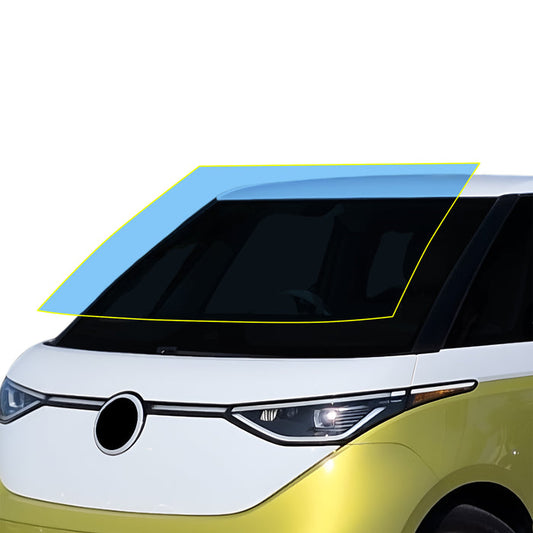 Volkswagen ID. Buzz 2025 Windshield Protection Film Kit – Precut Clear PPF (Rock Chip Protection)