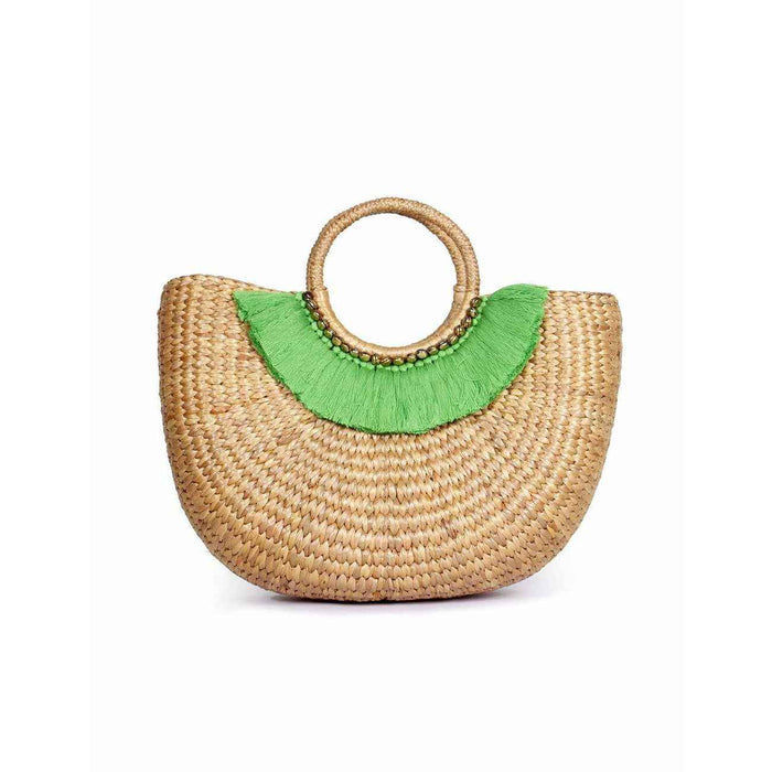 Water Hyacinth Handmade Basket Bag - Thailand