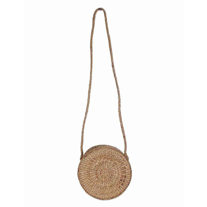 Water Hyacinth Shoulder Handwoven Bag – Thailand