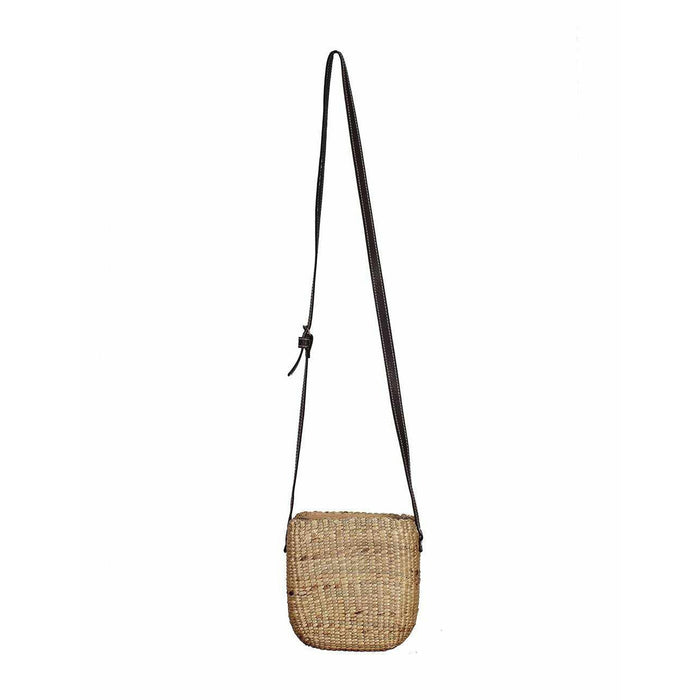 Water Hyacinth Shoulder Handwoven Bag – Thailand