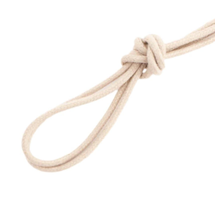 A replacement Wellington Colored Round Waxed Shoelace for dress shoes from KirbyAllison.com.
