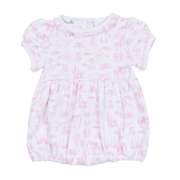 Wild West Pink Toile Bubble