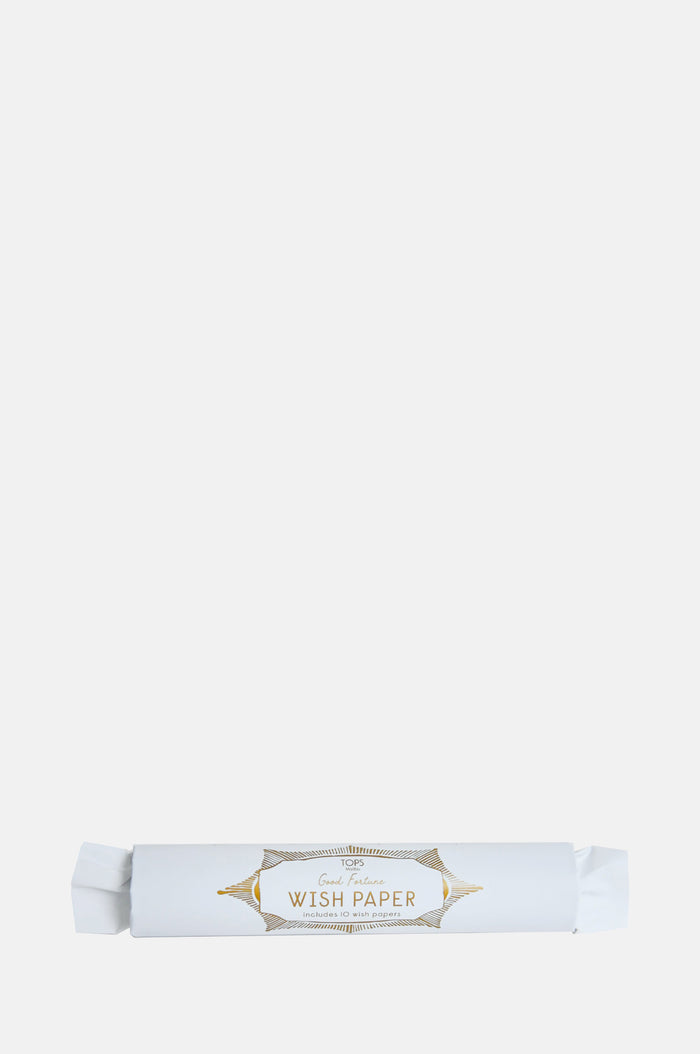 Tops Malibu Wish Paper White.