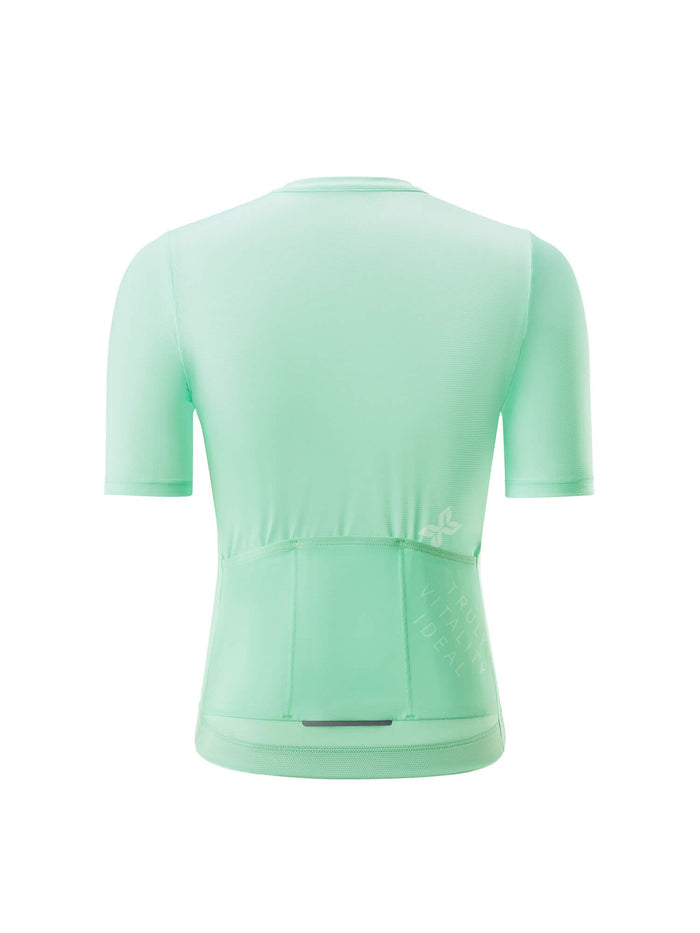 Women's TVI Solid Color Short-Sleeve Cycling Jersey