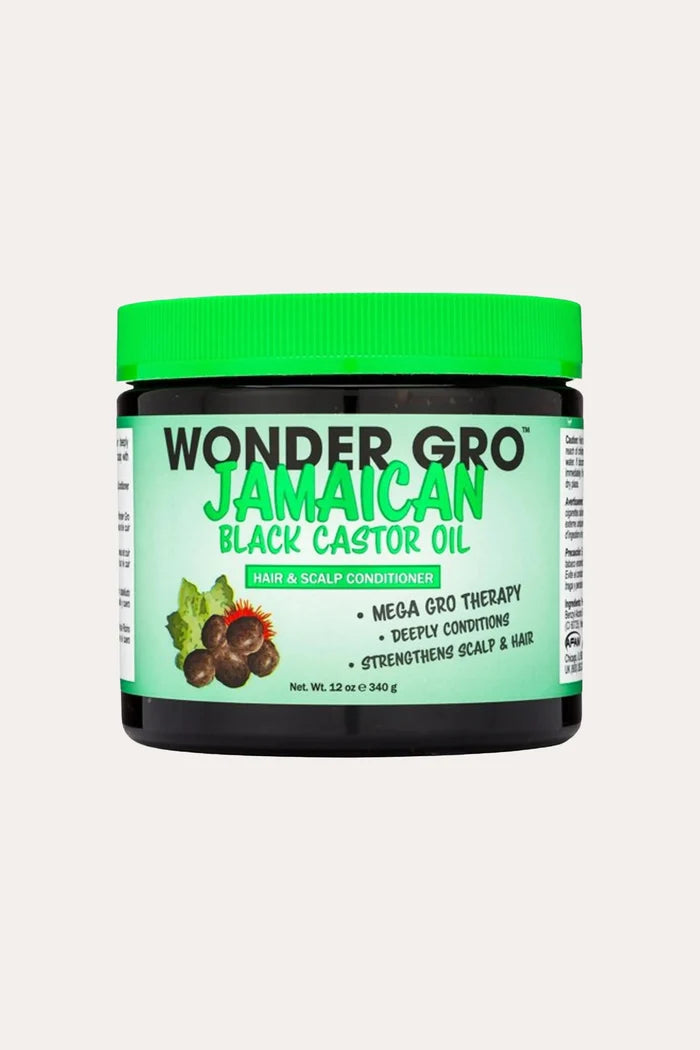 WONDER GRO JAMAICAN BLACK CASTOR OIL HAIR&SCALP CONDITIONER 12oz WONDER GRO