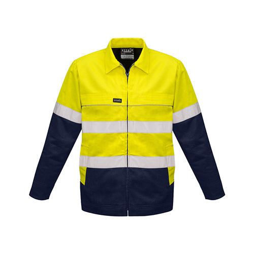 Workwear | Men's Hi Vis Cotton Drill Jacket | ZJ590