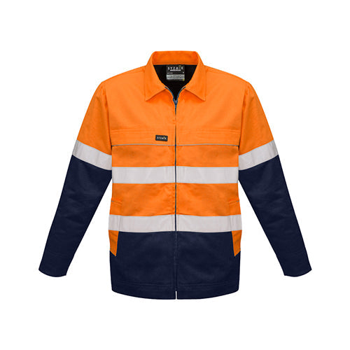 Workwear | Men's Hi Vis Cotton Drill Jacket | ZJ590