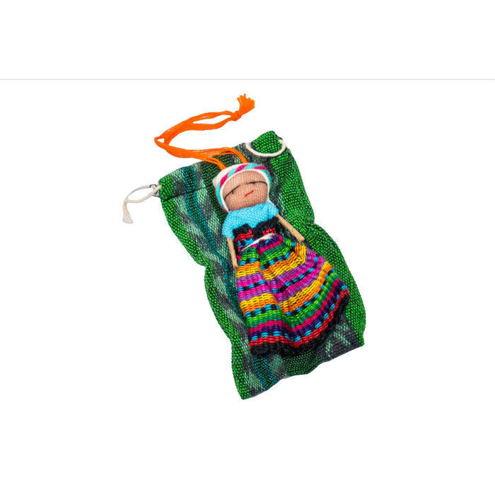 Worry Doll Ornament with Gift Bag + Story - Guatemala