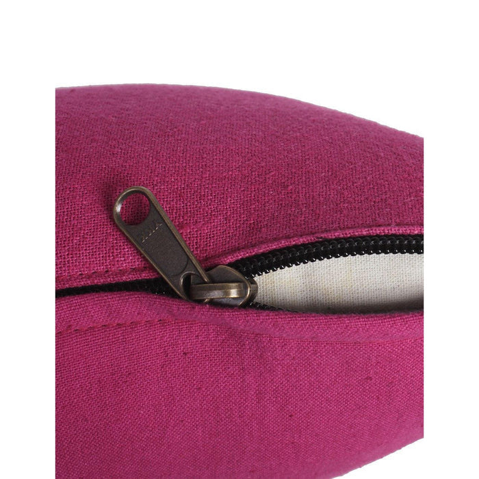 Woven Hmong Fabric Pink Cushion Cover - Thailand
