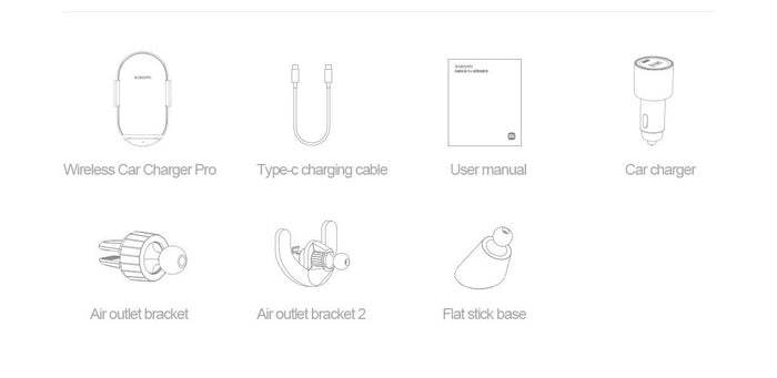 Xiaomi 50W Wireless Car Charger