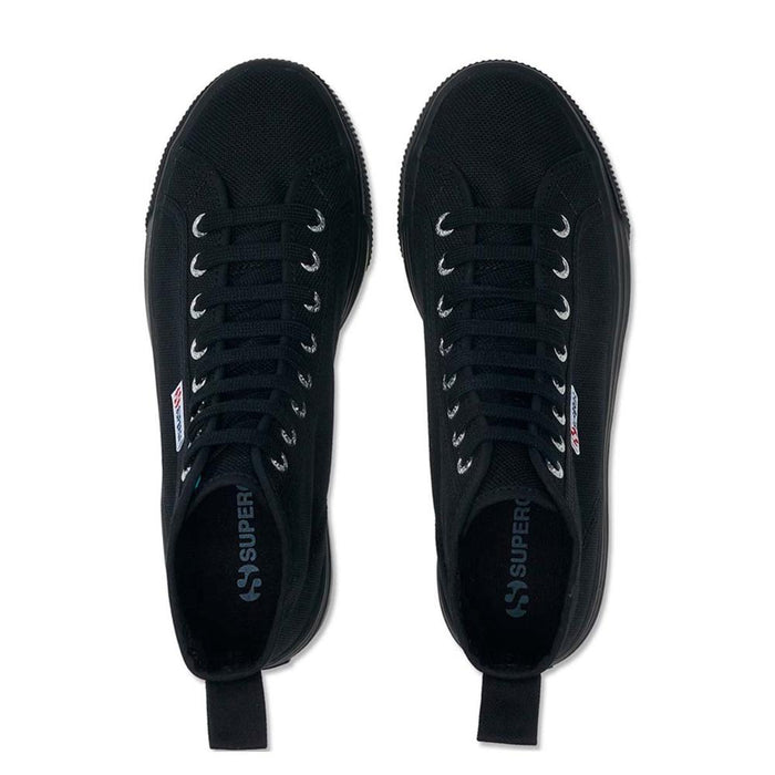 Zapatilla 2708 Hi Top Tank Full Black