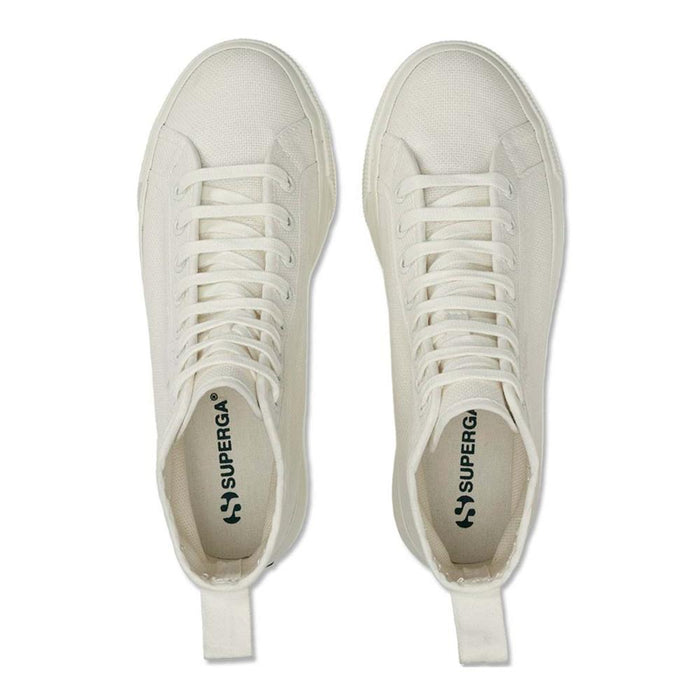 Zapatilla 2708 Hi Top Tank White Avorio Milk
