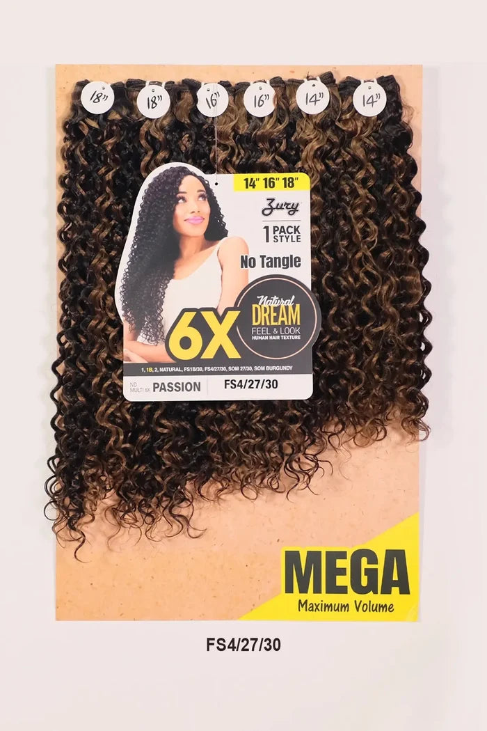 ZURY NATURAL DREAM HAIR WEAVE 6X - PASSION 202224
